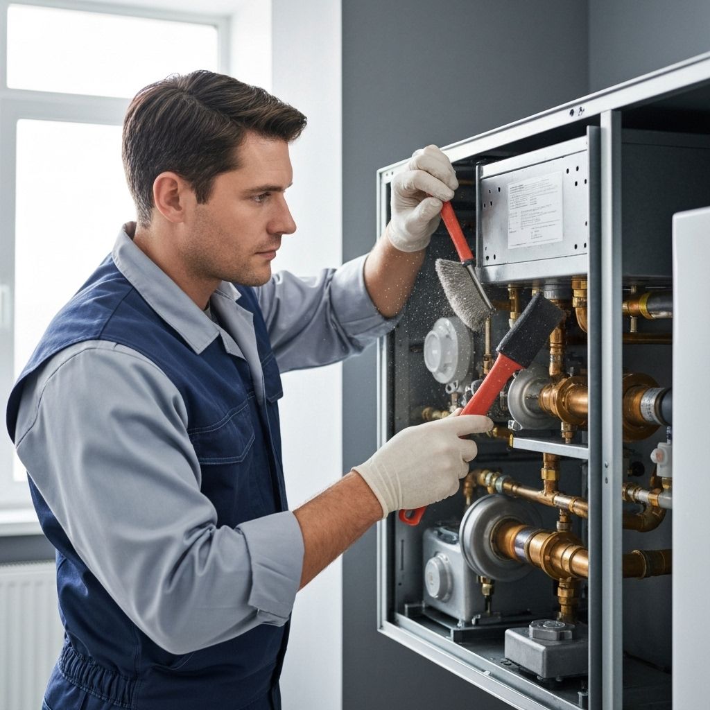 Désembouage du système de chauffage